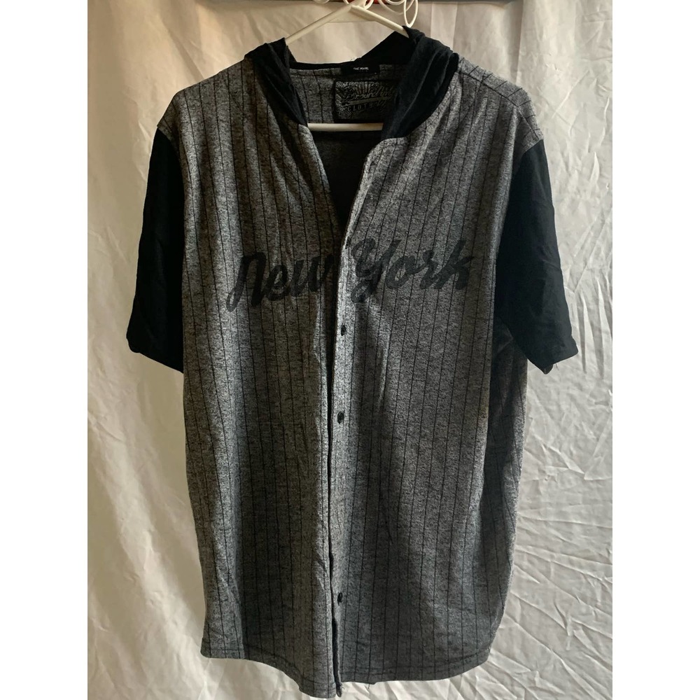 Brooklyn Cloth Co. Men’s L Button Down Short Sleeve Hoodie